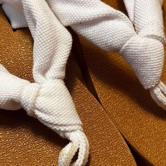 White Flip Flops - Picture 7 of 10